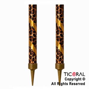 KIT DECO TORTA ANIMAL PRINT (12 UNIDADES)